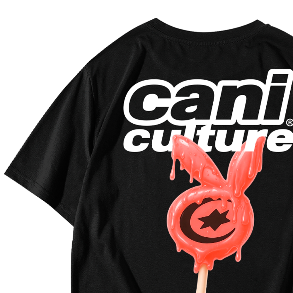 Oversized Candy Bunny Black